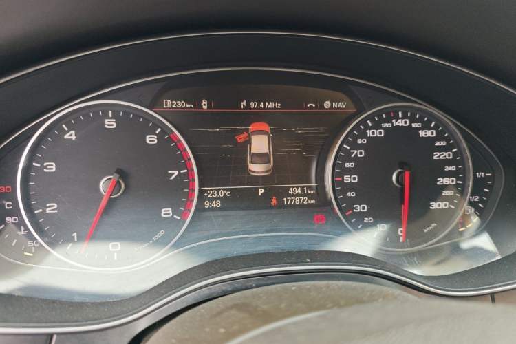 Used Audi A6L 2012 TFSI Standard Model Instrument Cluster