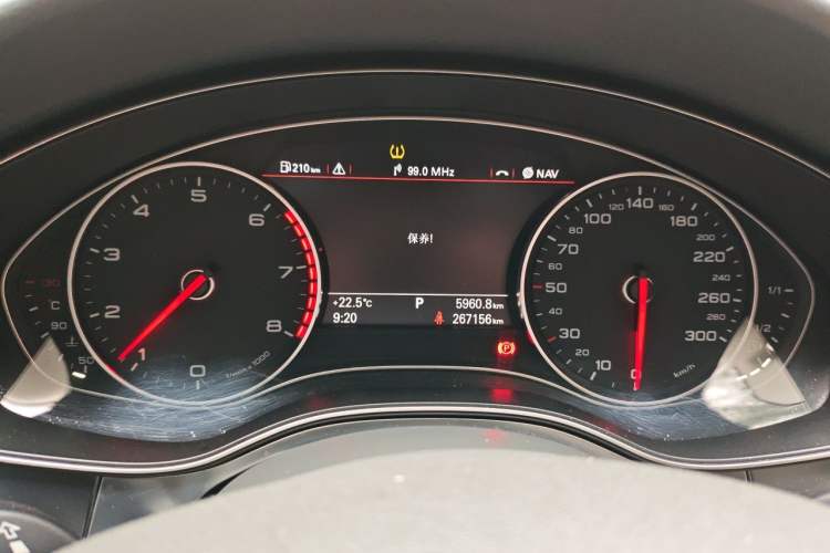 Used Audi A6L 2012 TFSI Standard Model Instrument Cluster