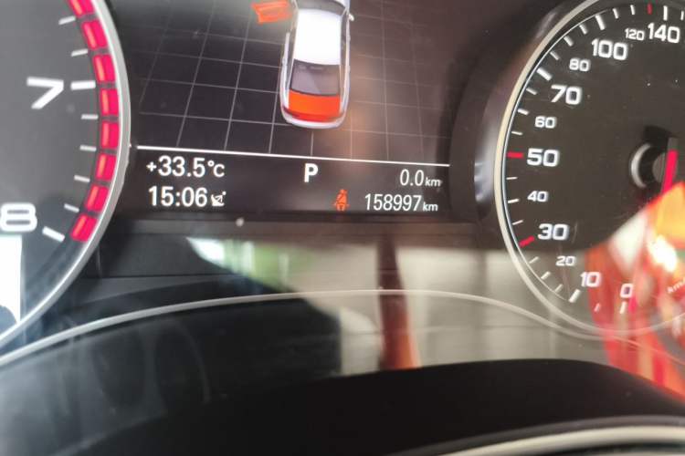 Used Audi A6L 2012 30 FSI Technology Edition Odometer Close Up