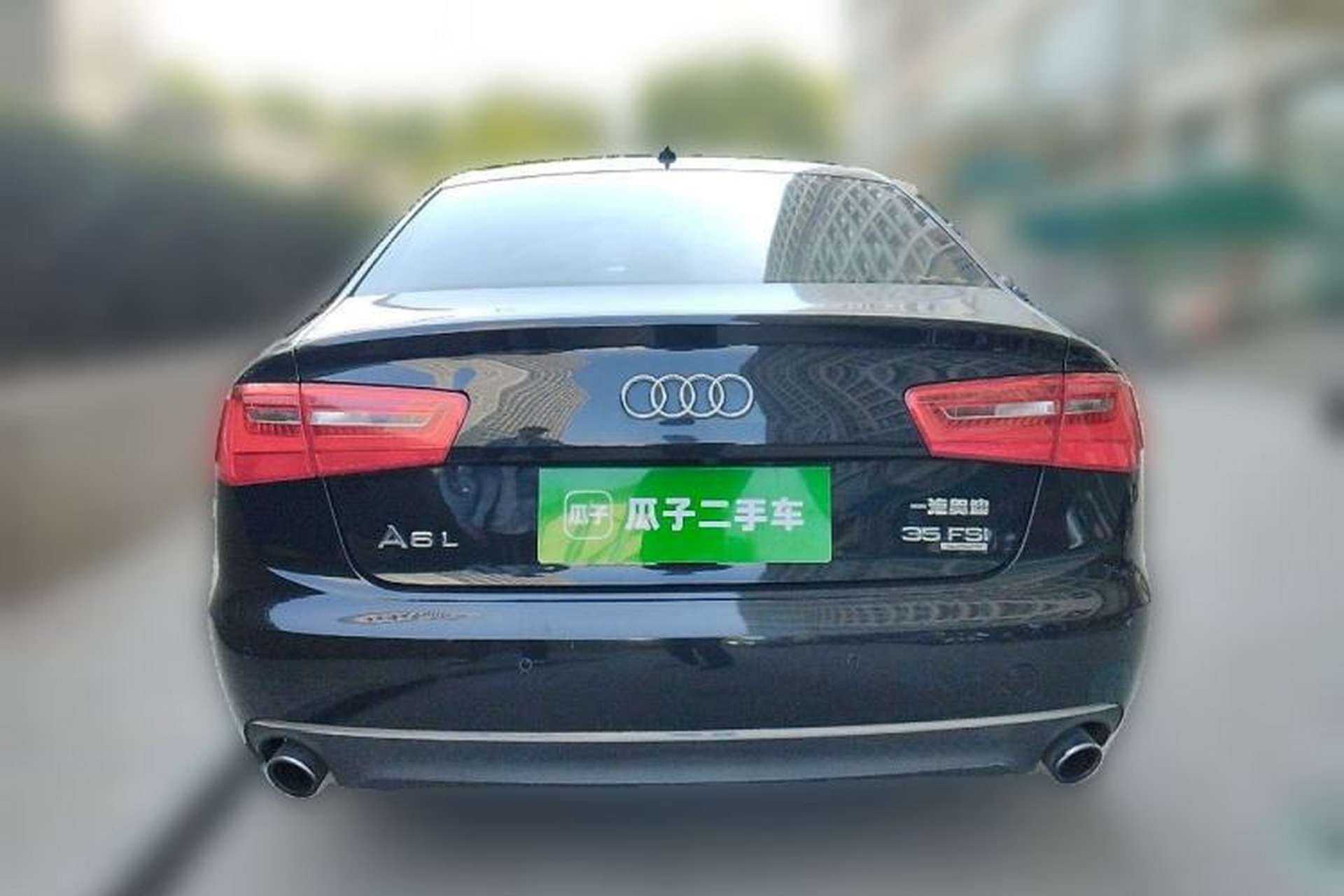 Used Audi A6L 2012 35 FSI quattro Luxury Model Rear