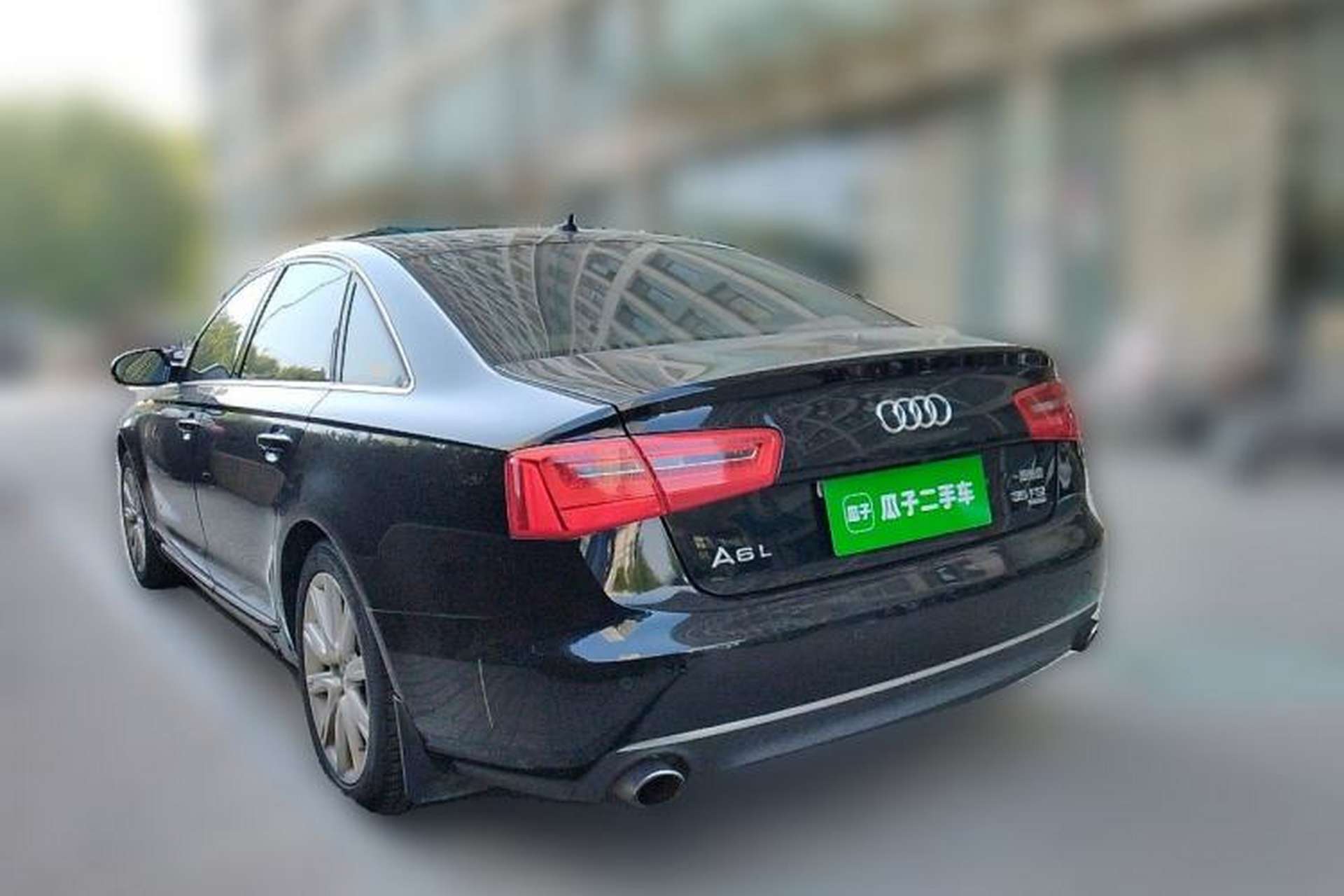 Used Audi A6L 2012 35 FSI quattro Luxury Model Rear Left 45 Deg