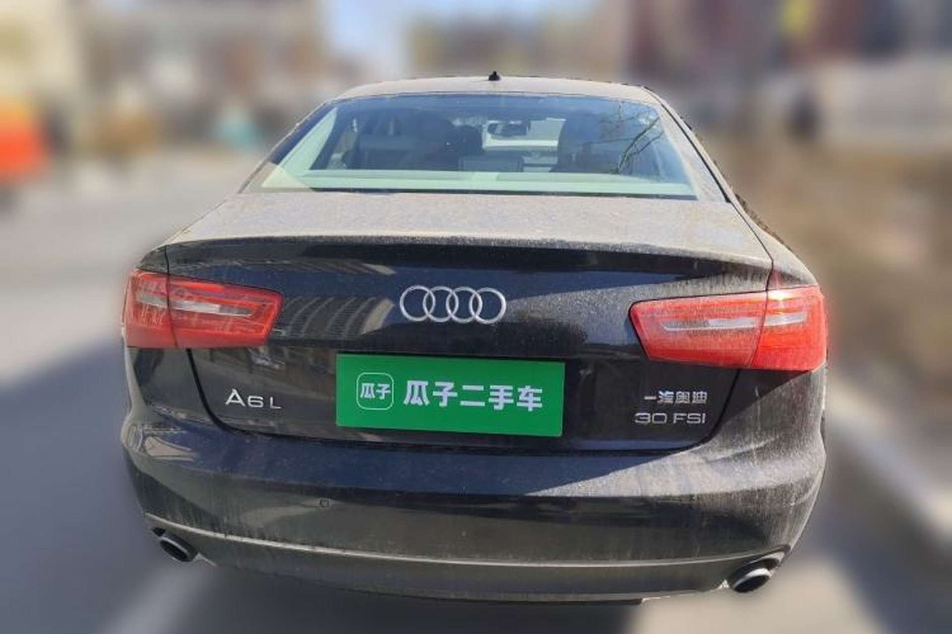 Used Audi A6L 2012 30 FSI Comfort Model Rear