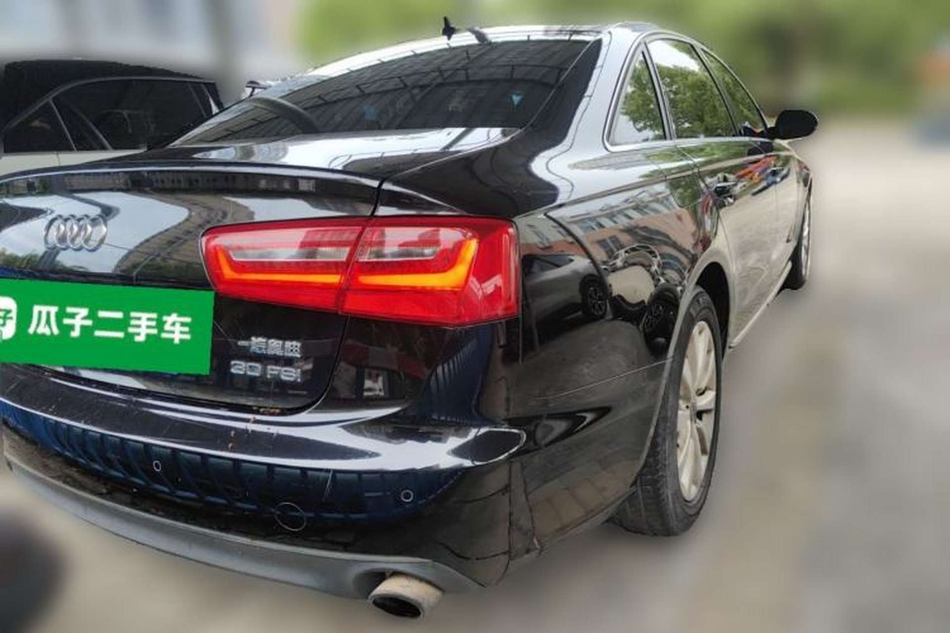 Used Audi A6L 2012 30 FSI Technology Edition Rear Right 45 Deg