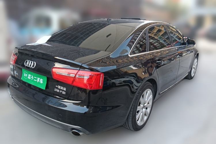 Used Audi A6L 2012 35 FSI Comfort Model Rear Right 45 Deg