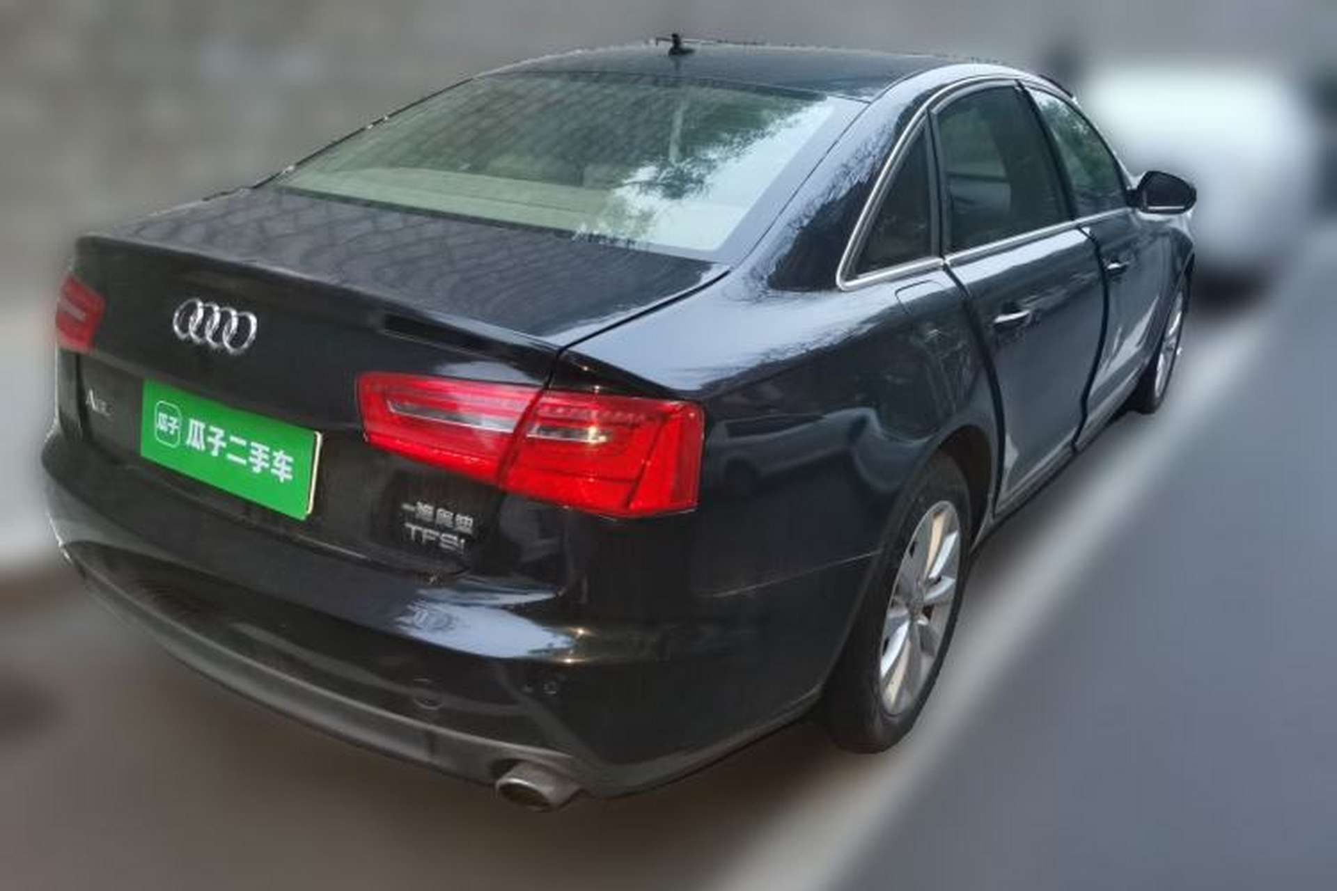 Used Audi A6L 2012 TFSI Standard Model Rear Right 45 Deg
