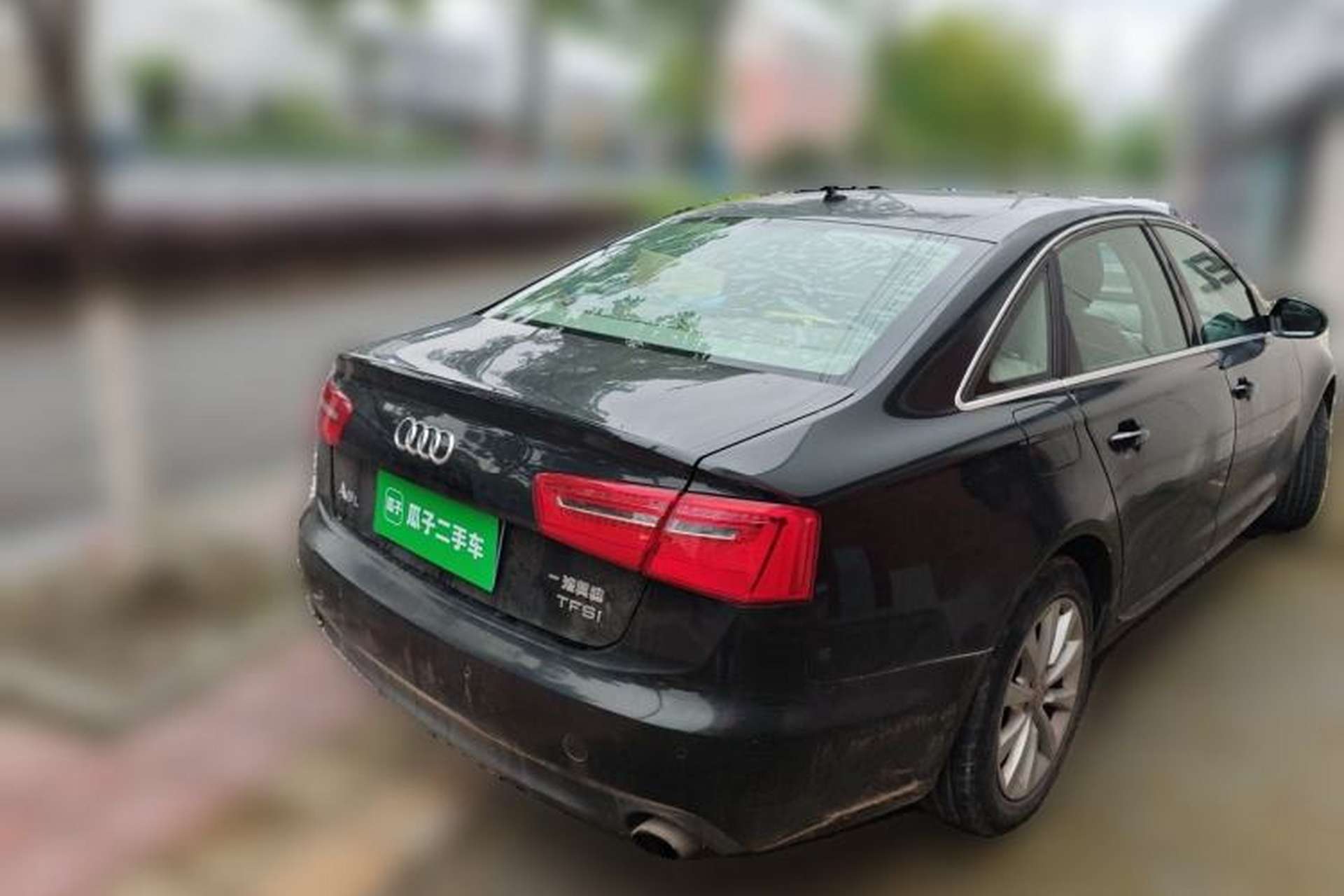 Used Audi A6L 2012 TFSI Standard Model Rear Right 45 Deg