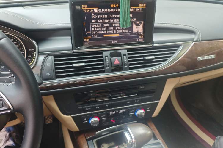 Used Audi A6L 2012 50 TFSI quattro Luxury Model Audio And AC Panel