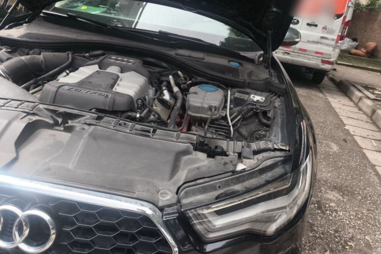 Used Audi A6L 2012 50 TFSI quattro Luxury Model Engine Bay Left