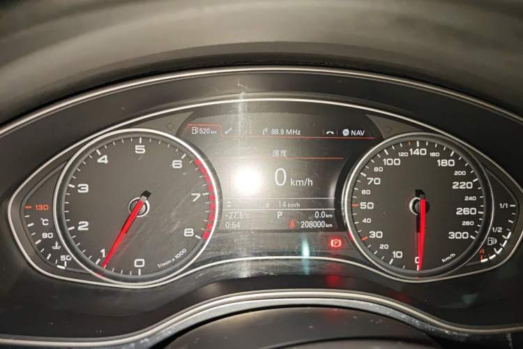 Used Audi A6L 2012 TFSI Standard Model Instrument Cluster