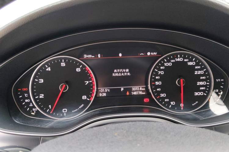Used Audi A6L 2012 TFSI Standard Model Instrument Cluster