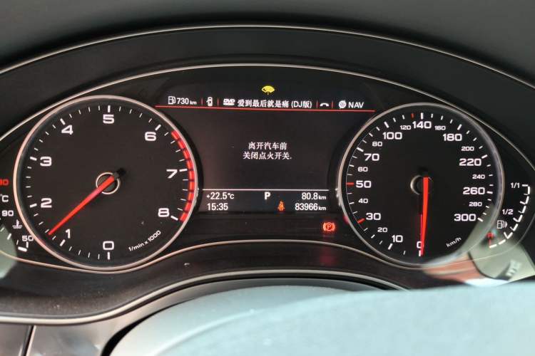 Used Audi A6L 2012 TFSI Standard Model Instrument Cluster