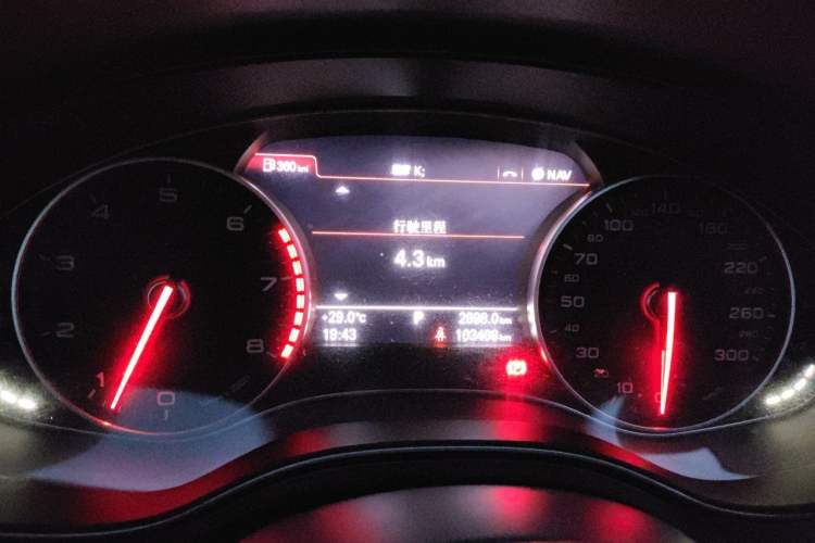 Used Audi A6L 2012 30 FSI Technology Edition Instrument Cluster