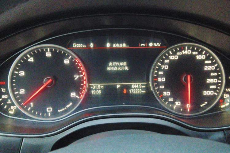 Used Audi A6L 2012 TFSI Standard Model Instrument Cluster