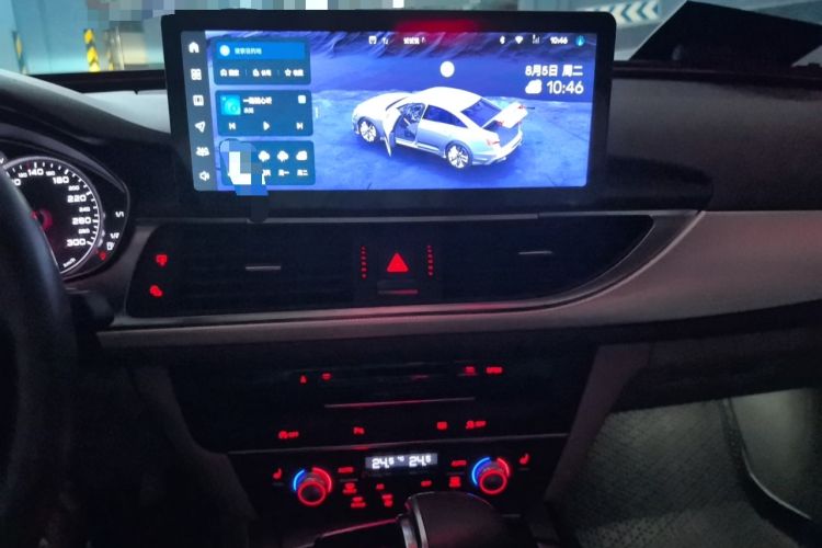 Used Audi A6L 2012 TFSI Comfort Model Audio And AC Panel