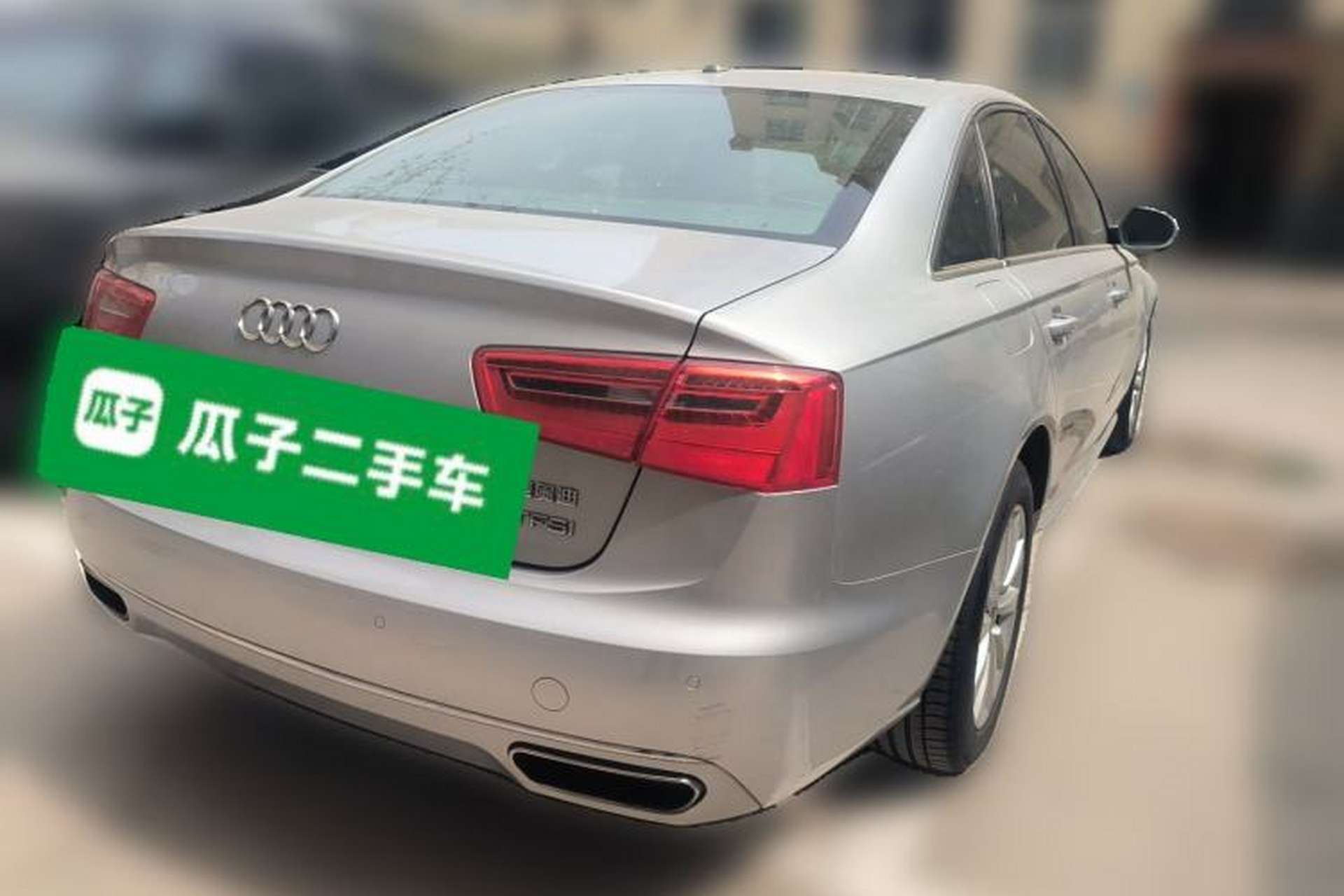 Used Audi A6L 2012 TFSI Standard Model Rear Right 45 Deg