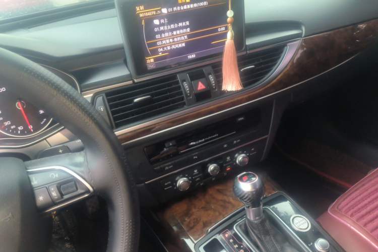 Used Audi A6L 2012 TFSI Comfort Model Audio And AC Panel