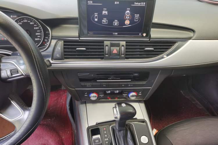 Used Audi A6L 2012 TFSI Comfort Model Audio And AC Panel