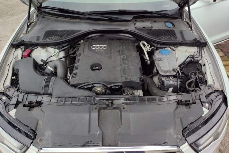 Used Audi A6L 2012 TFSI Comfort Model Engine Bay