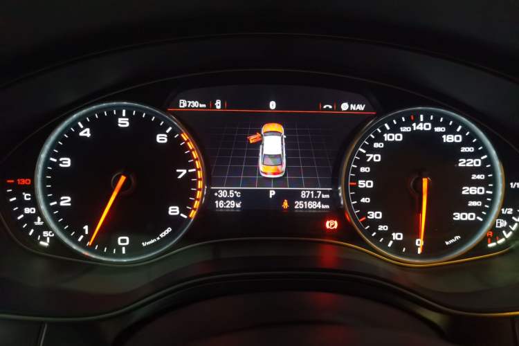 Used Audi A6L 2012 TFSI Standard Model Instrument Cluster