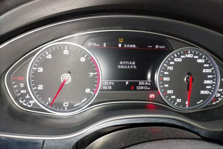 Used Audi A6L 2012 TFSI Comfort Model Instrument Cluster