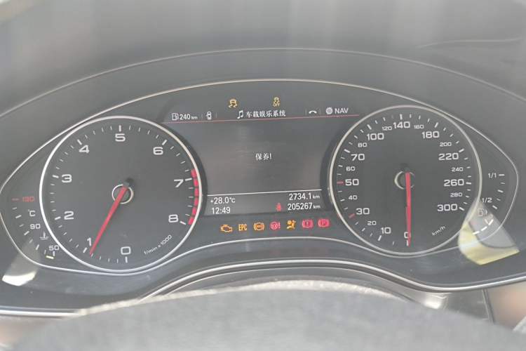 Used Audi A6L 2012 TFSI Manual Base Model Instrument Cluster