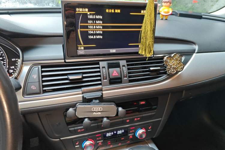 Used Audi A6L 2014 TFSI Comfort Model Audio And AC Panel