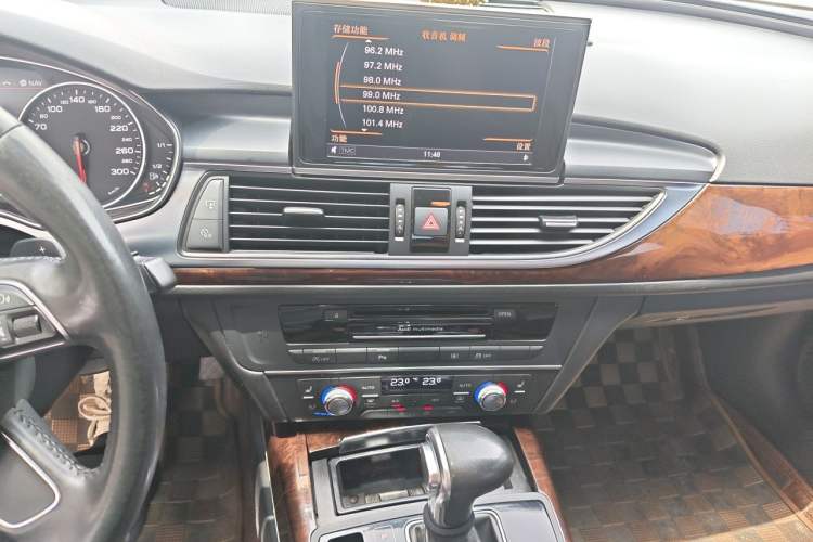 Used Audi A6L 2014 35 FSI Comfort Version Audio And AC Panel