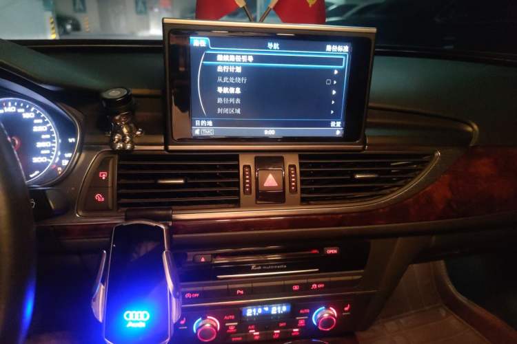 Used Audi A6L 2014 30 FSI Comfort Model Audio And AC Panel