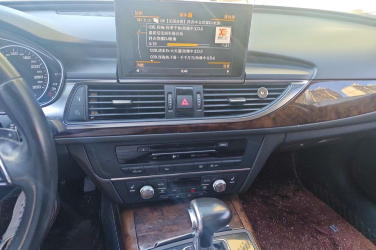 Used Audi A6L 2014 30 FSI Comfort Model Audio And AC Panel