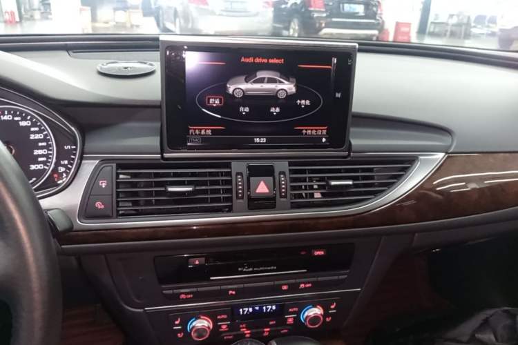 Used Audi A6L 2014 35 FSI Luxury Edition Audio And AC Panel