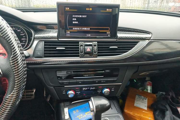 Used Audi A6L 2014 30 FSI Comfort Model Audio And AC Panel