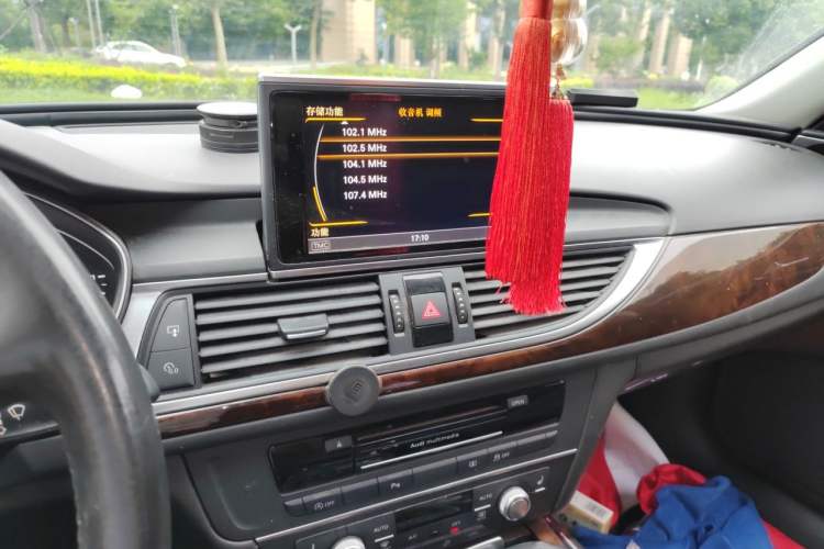Used Audi A6L 2014 30 FSI Technology Model Audio And AC Panel