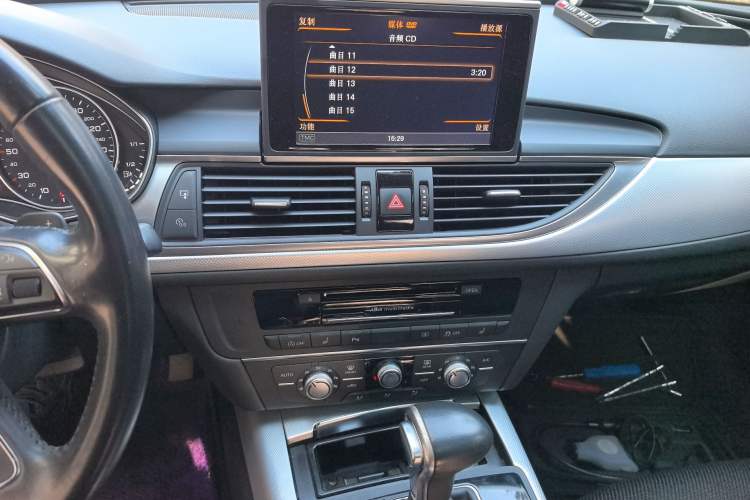 Used Audi A6L 2014 TFSI Comfort Model Audio And AC Panel