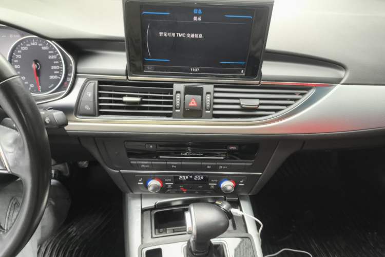 Used Audi A6L 2014 TFSI Comfort Model Audio And AC Panel