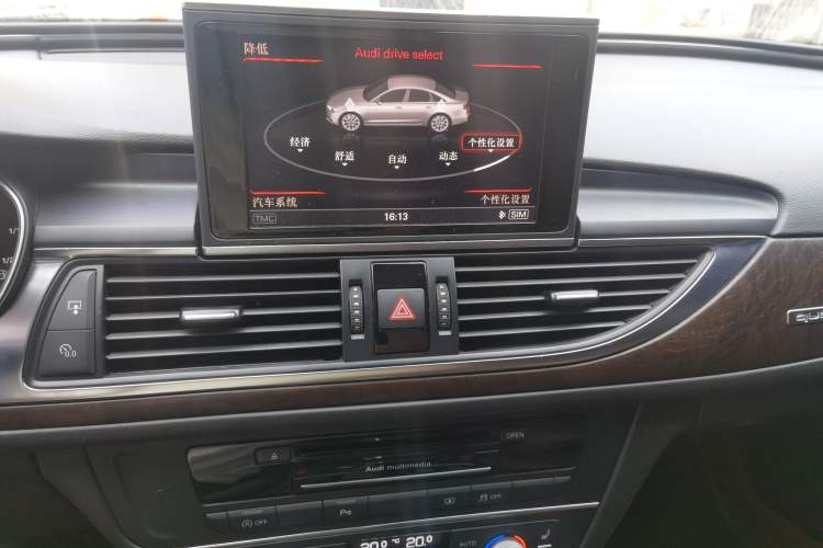 Used Audi A6L 2014 50 TFSI quattro Luxury Model Audio And AC Panel