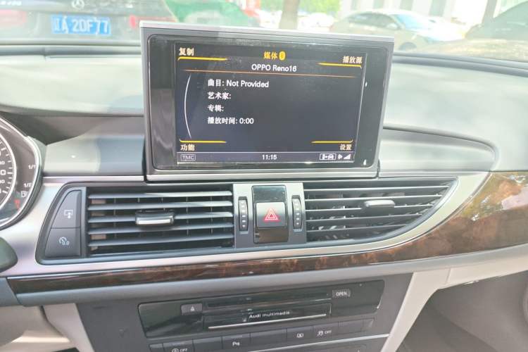Used Audi A6L 2014 30 FSI Comfort Model Audio And AC Panel