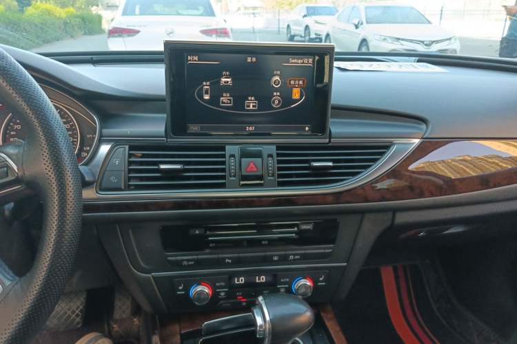 Used Audi A6L 2014 30 FSI Comfort Model Audio And AC Panel