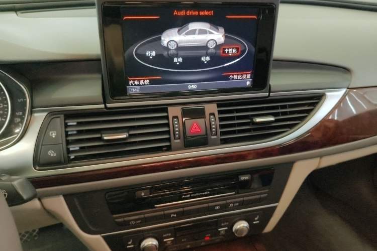 Used Audi A6L 2014 30 FSI Luxury Model Audio And AC Panel