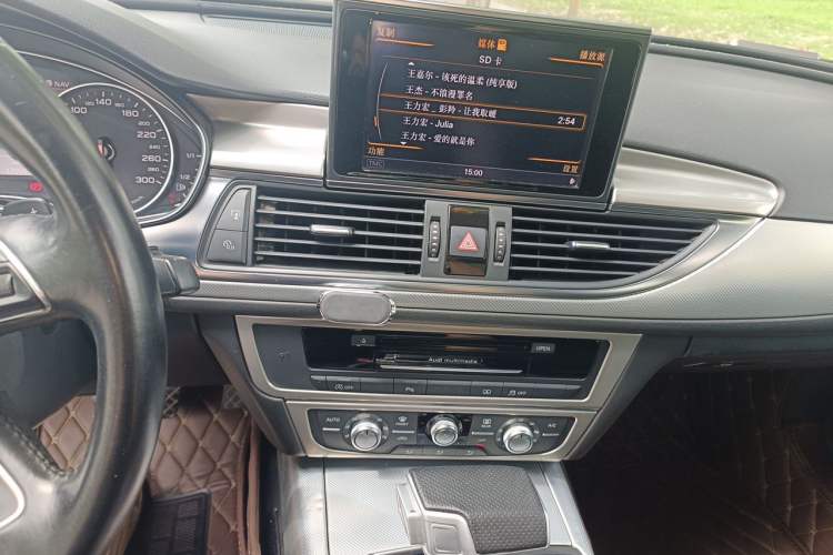 Used Audi A6L 2014 TFSI Standard Model Audio And AC Panel
