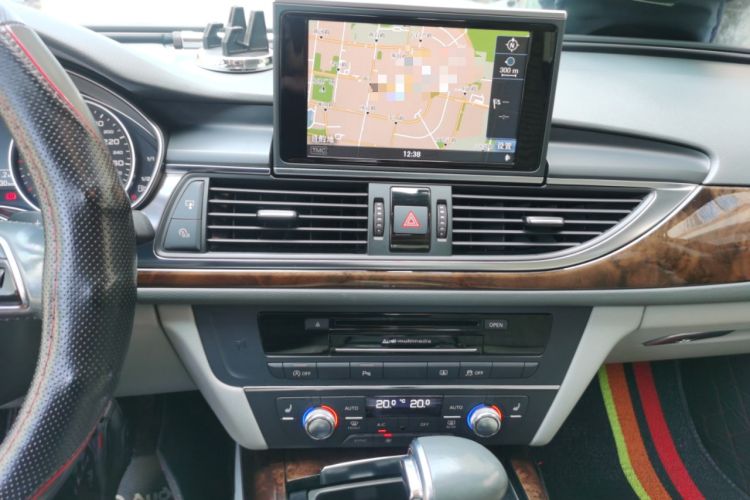 Used Audi A6L 2014 30 FSI Comfort Model Audio And AC Panel