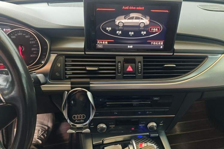 Used Audi A6L 2014 TFSI Comfort Model Audio And AC Panel