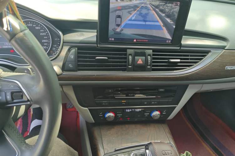 Used Audi A6L 2014 35 FSI quattro Luxury Model Audio And AC Panel