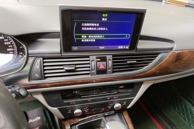 Used Audi A6L 2014 35 FSI Comfort Version Audio And AC Panel