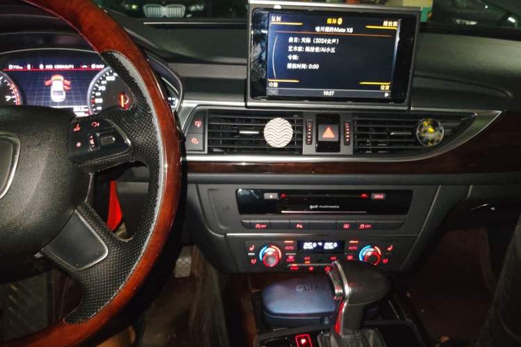 Used Audi A6L 2014 35 FSI Comfort Version Audio And AC Panel