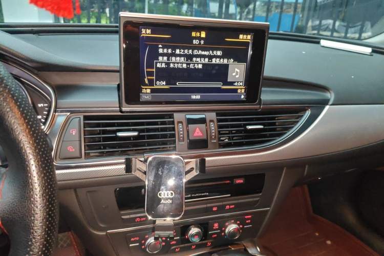 Used Audi A6L 2014 TFSI Standard Model Audio And AC Panel