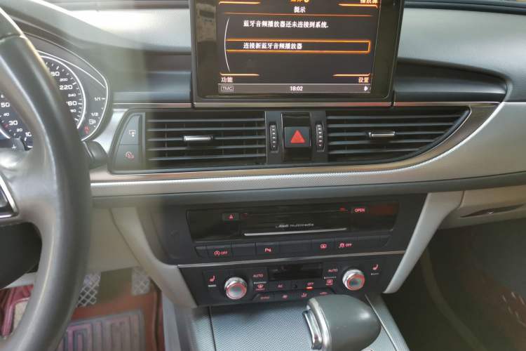 Used Audi A6L 2014 TFSI Comfort Model Audio And AC Panel