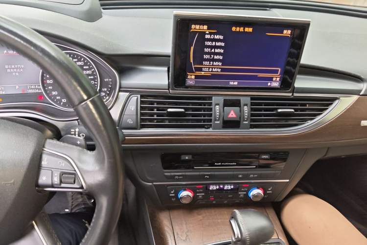 Used Audi A6L 2014 50 TFSI quattro Luxury Model Audio And AC Panel