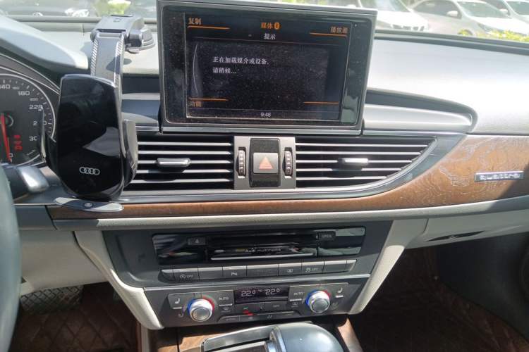 Used Audi A6L 2014 50 TFSI quattro Luxury Model Audio And AC Panel