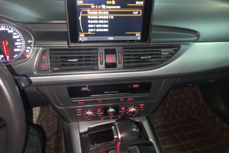 Used Audi A6L 2014 30 FSI Technology Model Audio And AC Panel