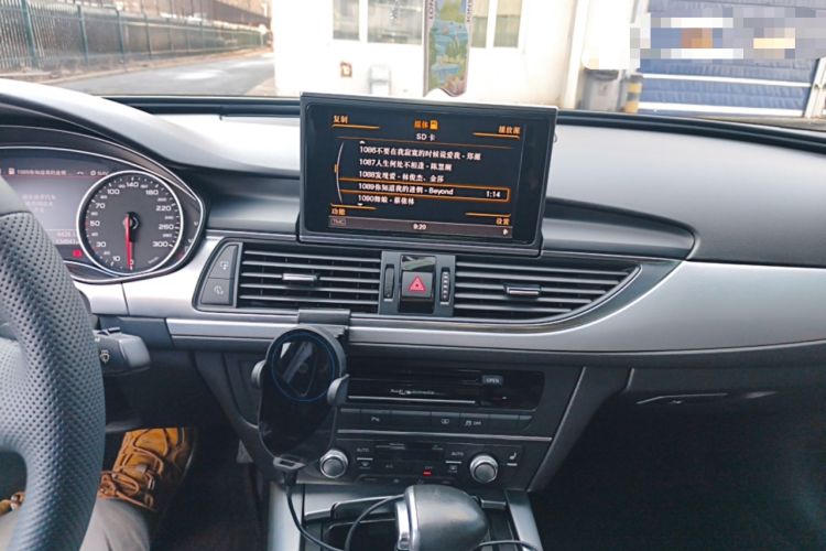 Used Audi A6L 2014 TFSI Comfort Model Audio And AC Panel